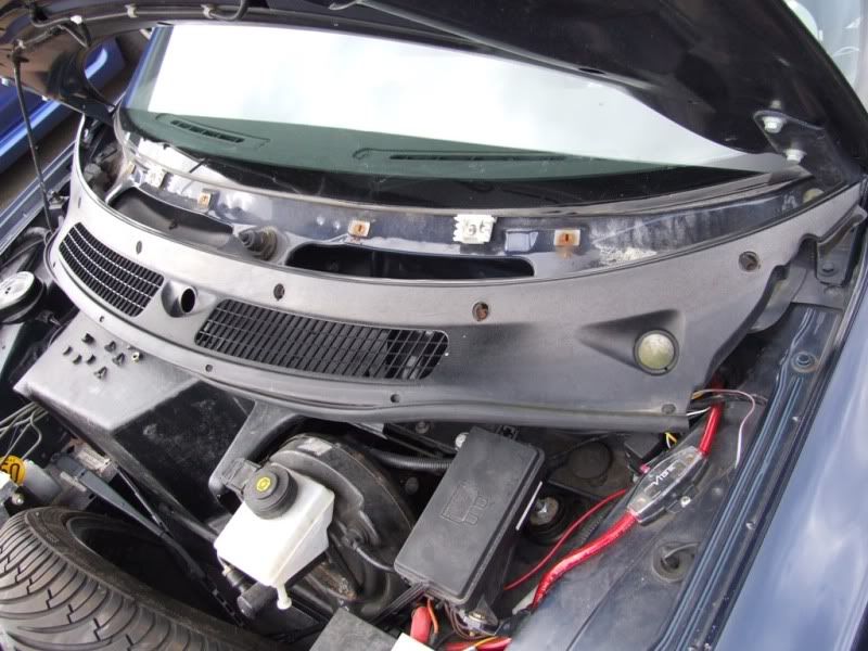 Replacing the scuttle panel How To. Forums